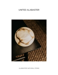 Okładka katalogu United Alabaster